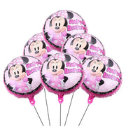 Minnie Mouse Birthday Party Supplies – Disposable Tableware, Balloons, Cups, Plates, Tablecloth, Baby Shower Decorations