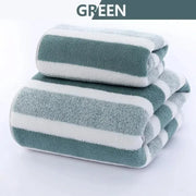 Velvet Fabric Soft Absorbent Face Towel - Thickened, Quick-Drying, and Gentle for Daily Use