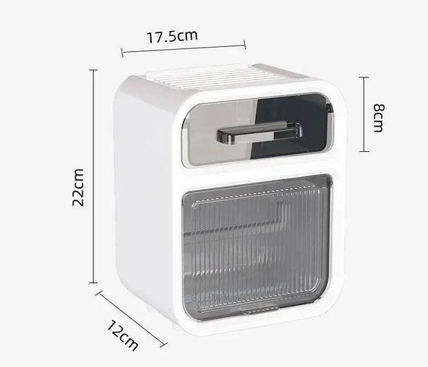 Plastic Toilet Tissue Box – Durable and Convenient Bathroom Storage Solution